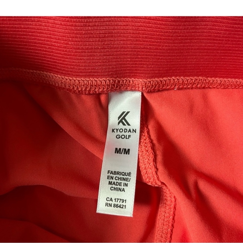 KYODAN Golf/Tennis Floral Mini Skort in Pinks/Purple Size MED — ATHLETIC SKORT - Picture 7 of 8